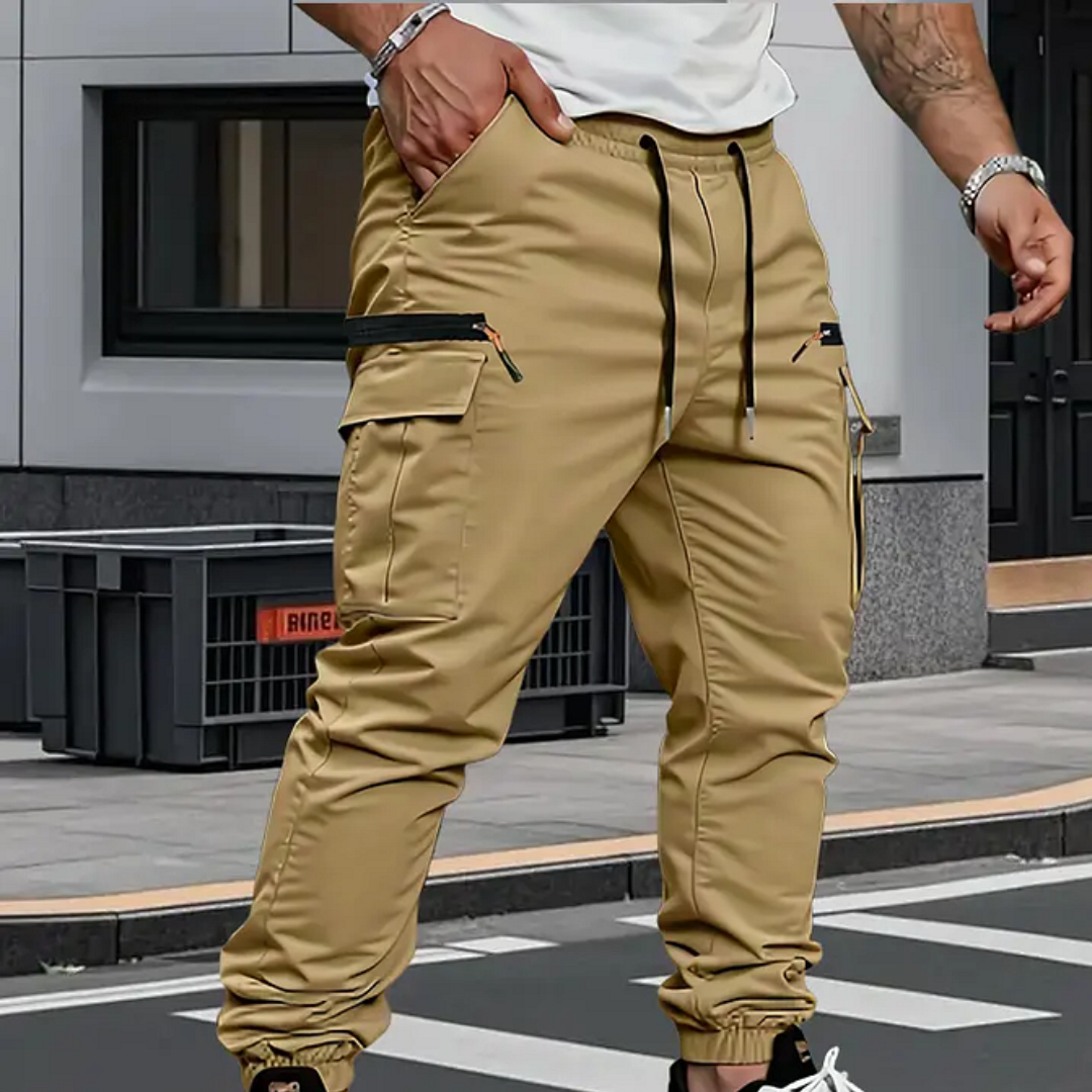 MIKA | PANTALONES JOGGER ELÁSTICOS CARGO