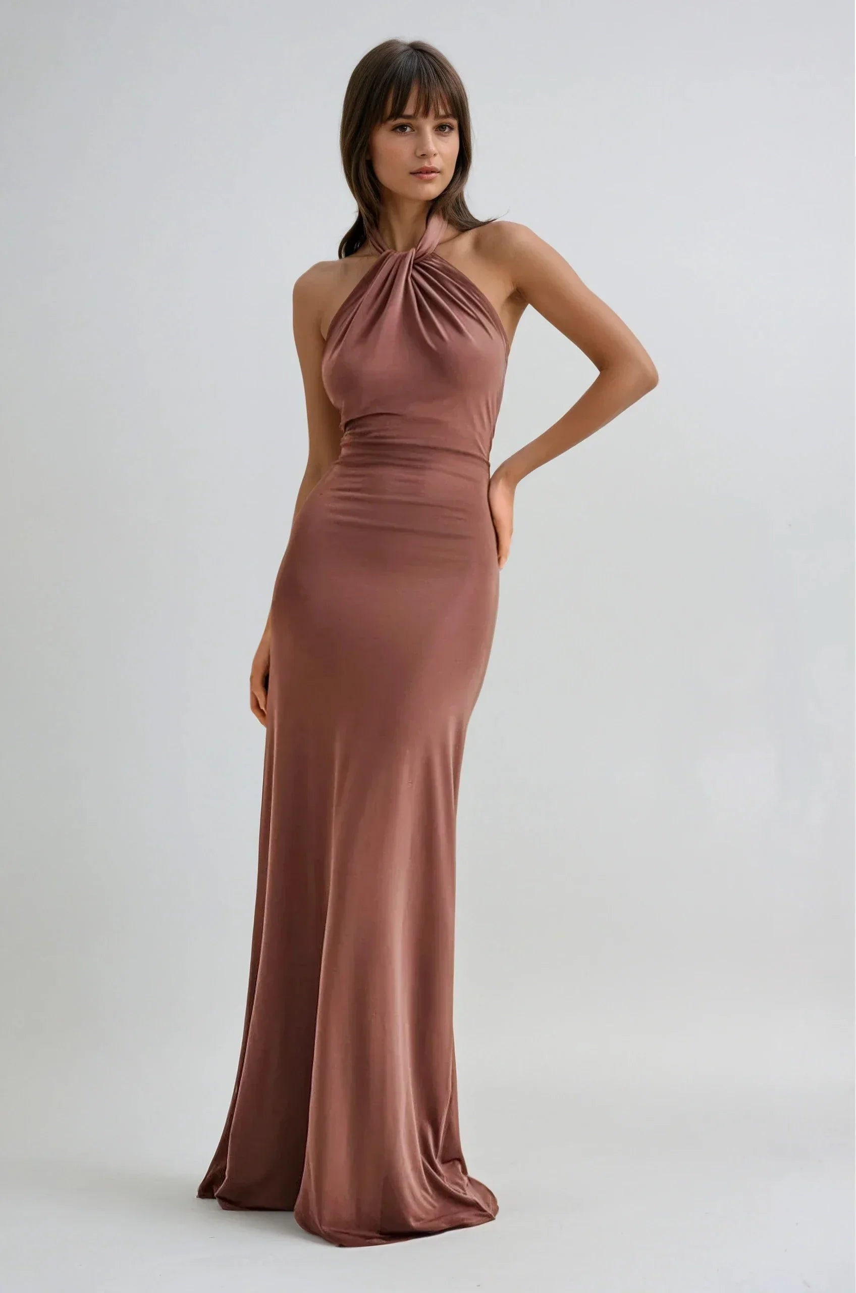 JANA | VESTIDO LARGO CON TIRANTES