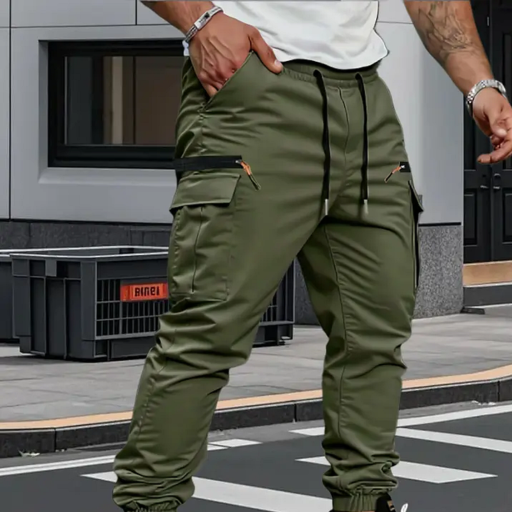 MIKA | PANTALONES JOGGER ELÁSTICOS CARGO