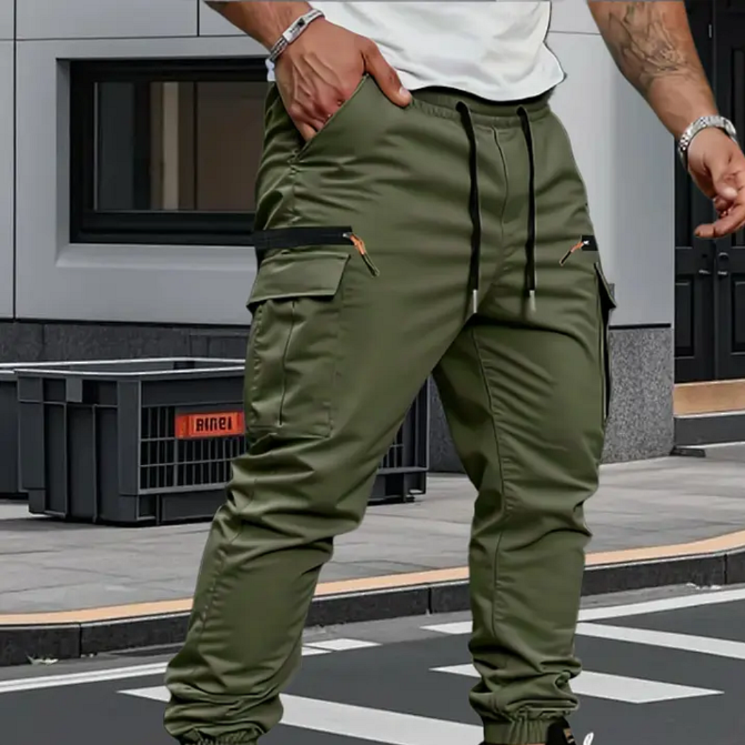 MIKA | PANTALONES JOGGER ELÁSTICOS CARGO