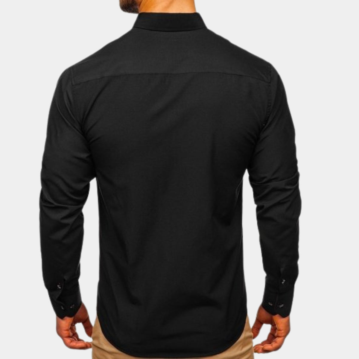 MARCUS | CAMISA CLÁSICA DE MANGA LARGA