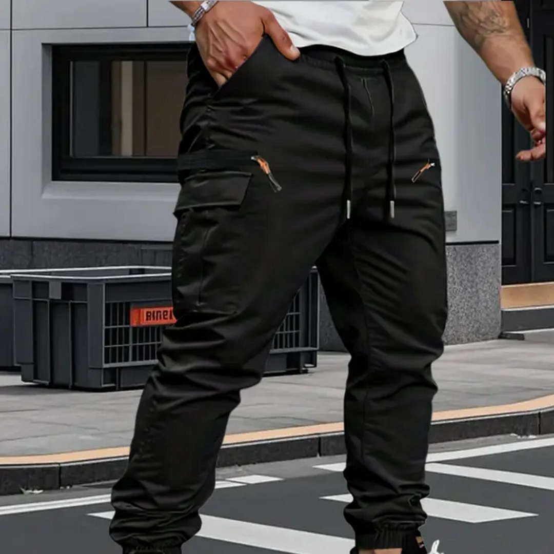 MIKA | PANTALONES JOGGER ELÁSTICOS CARGO