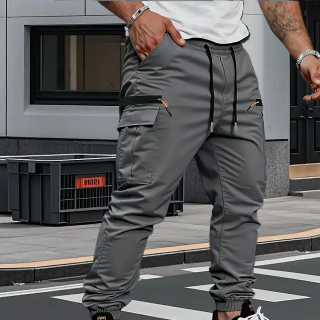 MIKA | PANTALONES JOGGER ELÁSTICOS CARGO