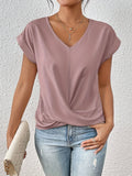 CLEO | CAMISETA INFORMAL CON CUELLO CORAZÓN