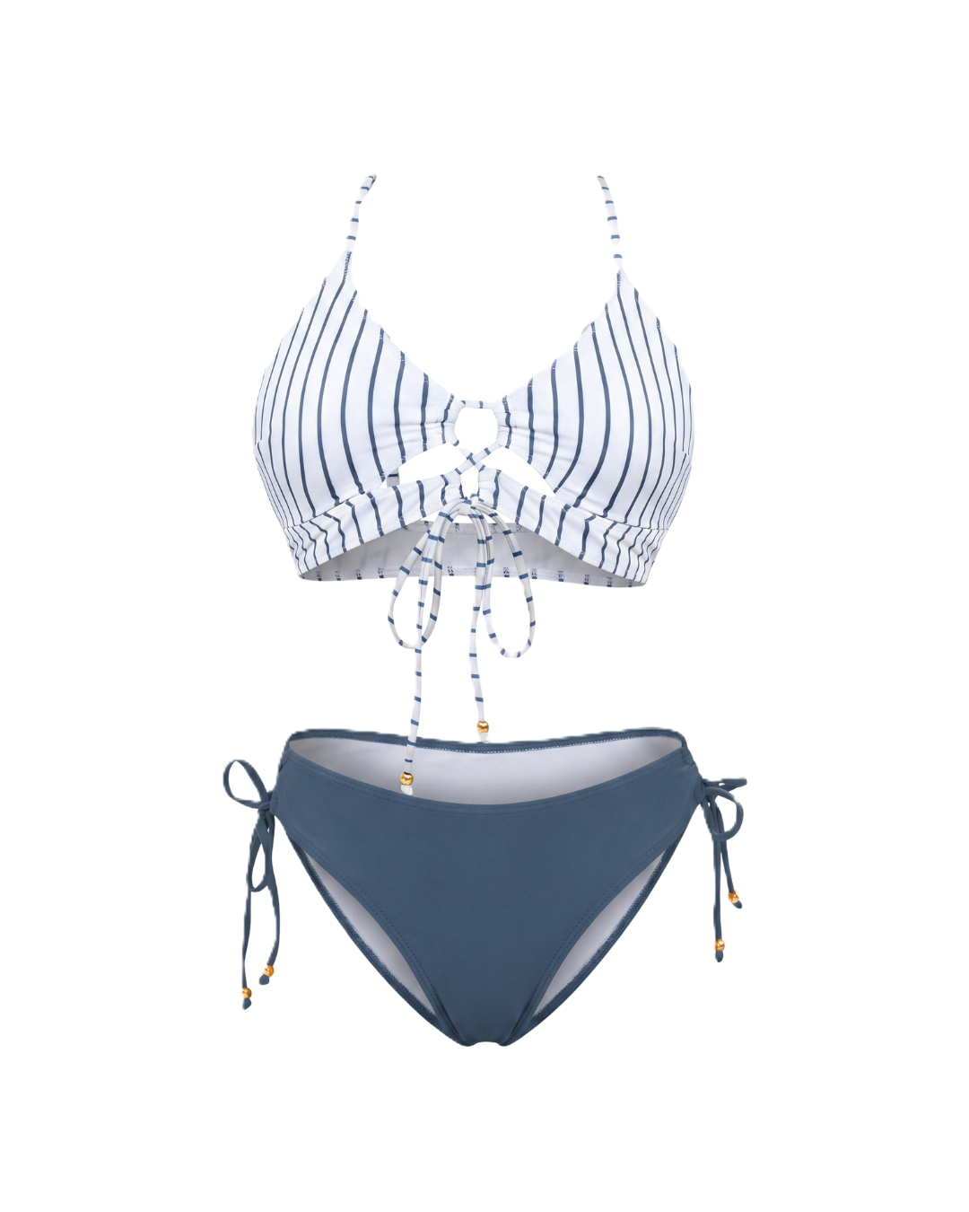 FILIPPA | BIKINI CON LAZADAS Y DETALLE DE NUDO