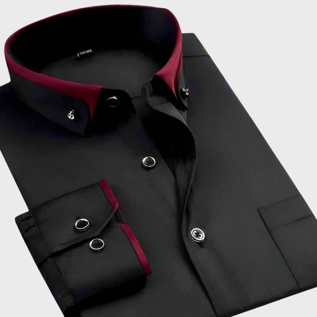 MARCUS | CAMISA CLÁSICA DE MANGA LARGA