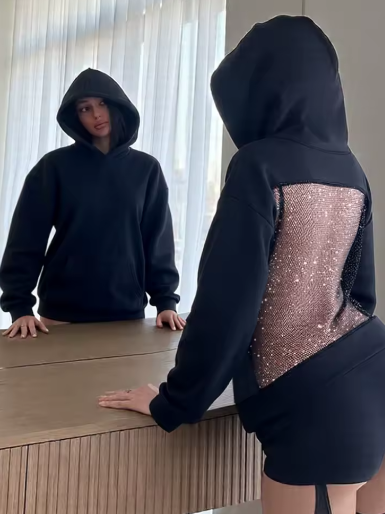 SUDADERA CRYSTAL MESH