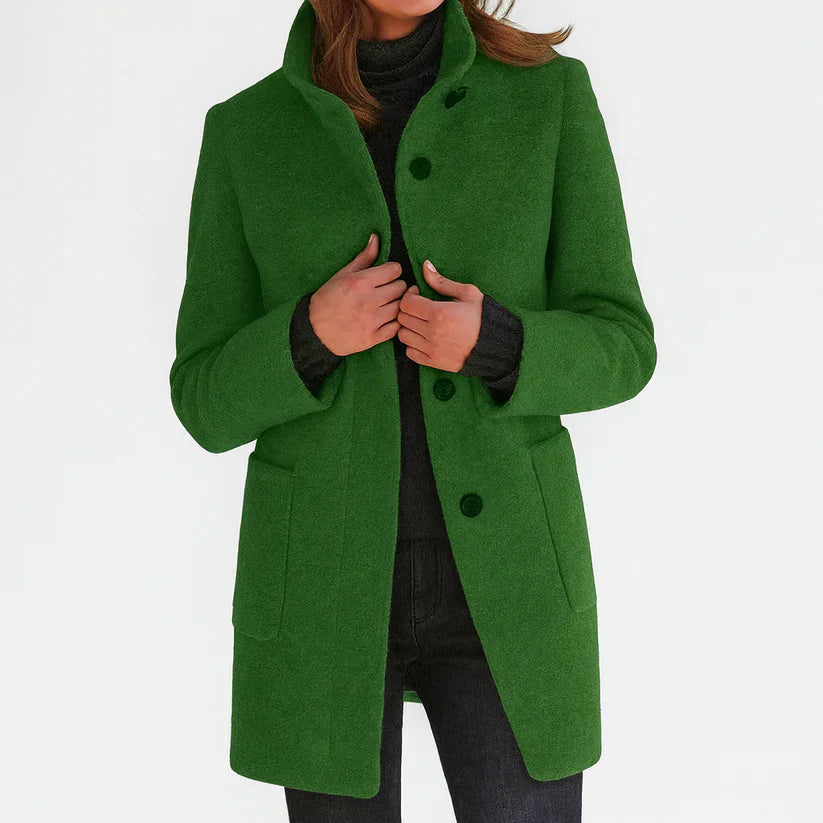 TESSA | CHAQUETA DE MUJER CON CUELLO ALTO