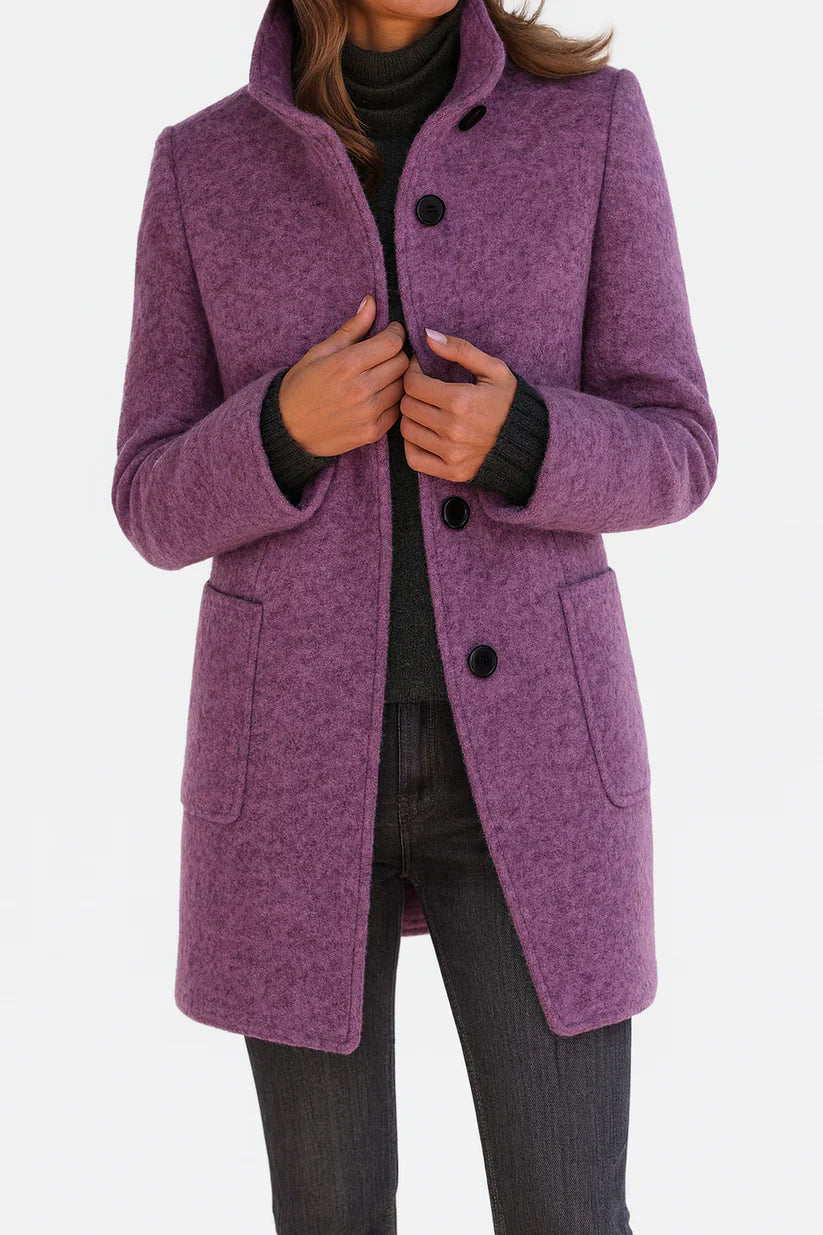TESSA | CHAQUETA DE MUJER CON CUELLO ALTO