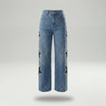 MELISA | JEANS CASUAL DE ESTRELLAS