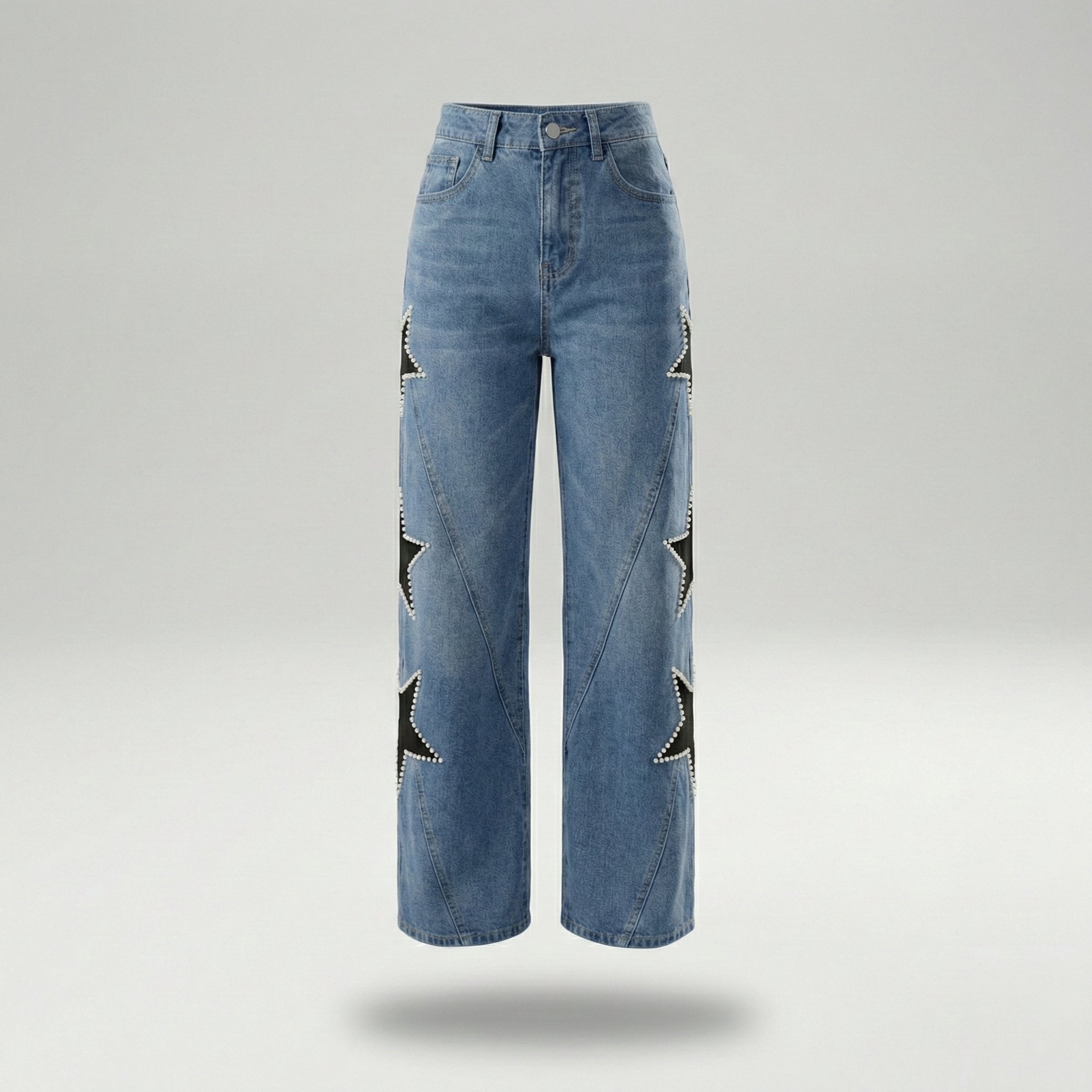 MELISA | JEANS CASUAL DE ESTRELLAS