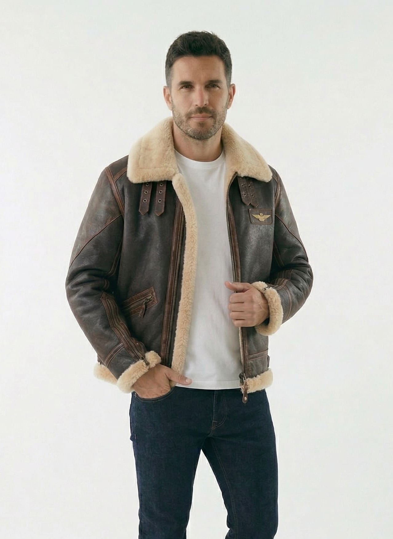 CHAQUETA AVIADOR PREMIUM