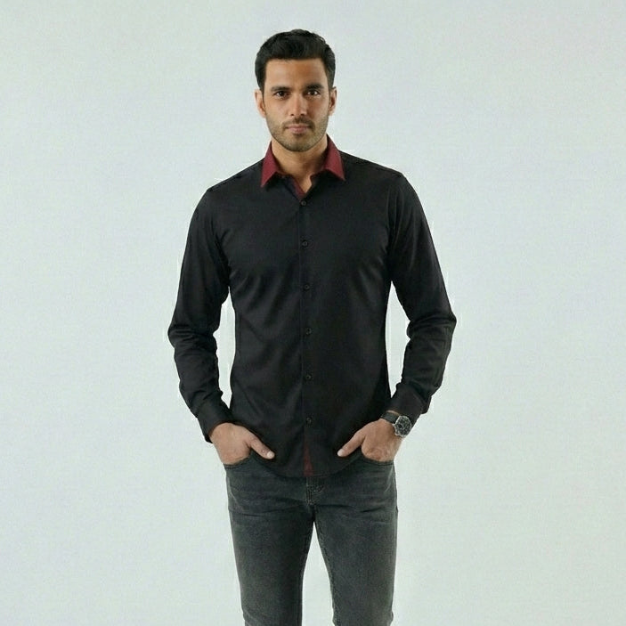 MARCUS | CAMISA CLÁSICA DE MANGA LARGA