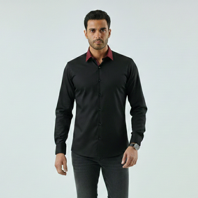 MARCUS | CAMISA CLÁSICA DE MANGA LARGA