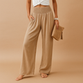 LOIS | PANTALONES DE LINO CON CINTURA ELÁSTICA