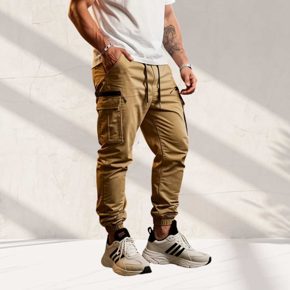 MIKA | PANTALONES JOGGER ELÁSTICOS CARGO