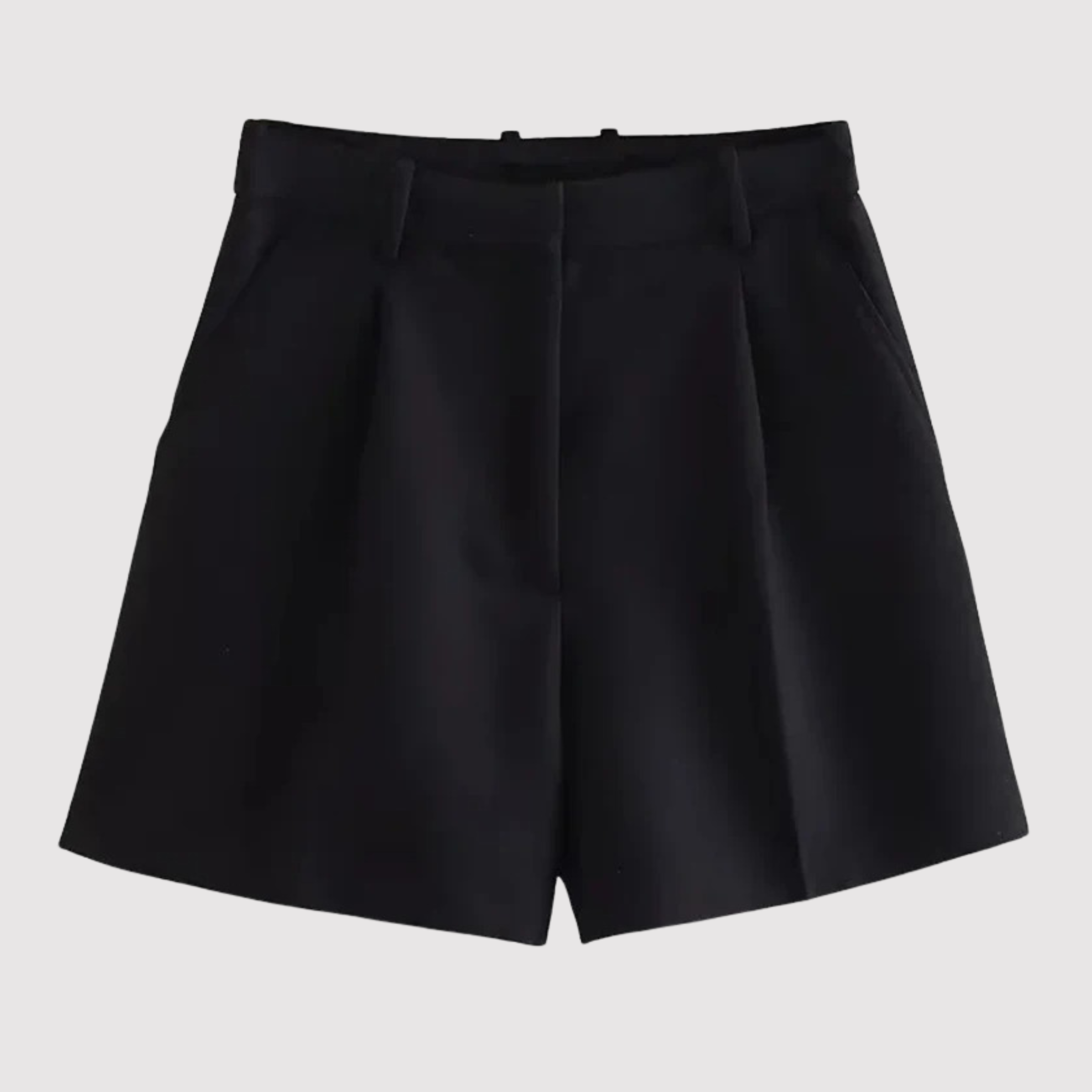 FRIEDA | ELEGANTES PANTALONES CORTOS PLISADOS