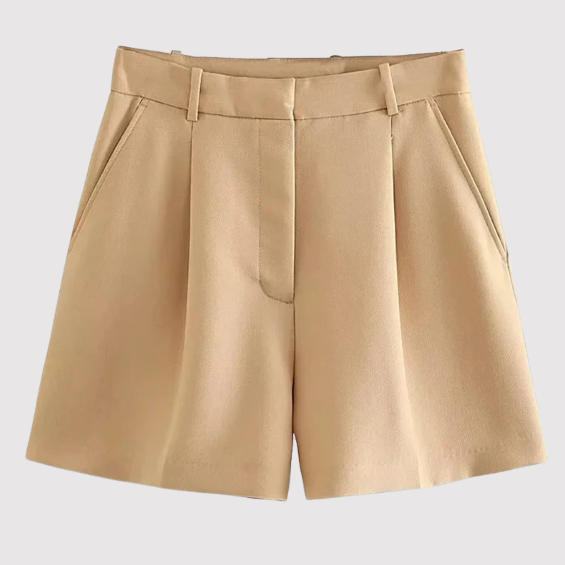 FRIEDA | ELEGANTES PANTALONES CORTOS PLISADOS