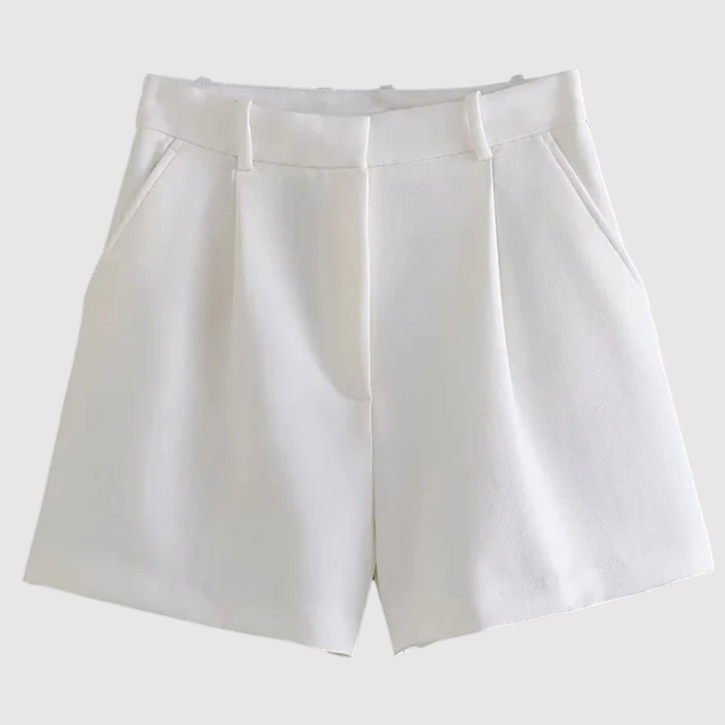 FRIEDA | ELEGANTES PANTALONES CORTOS PLISADOS