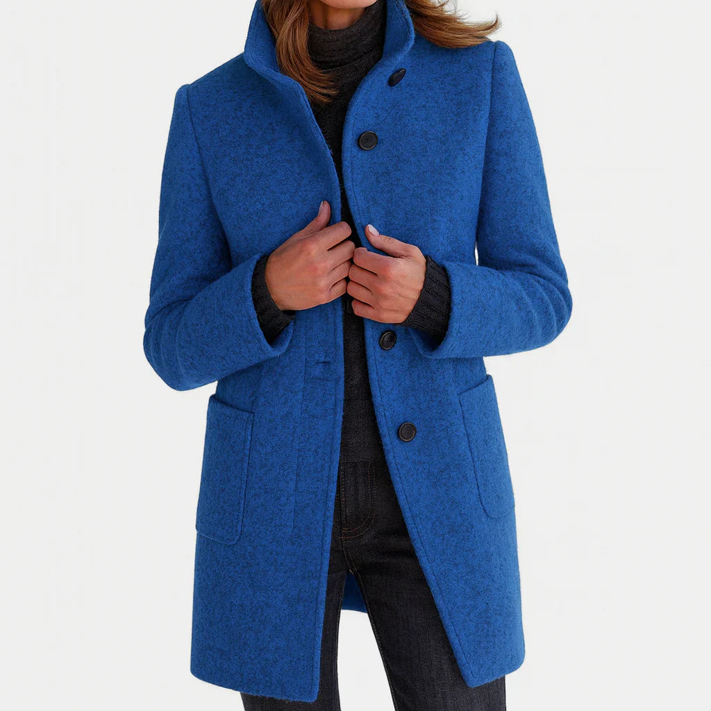 TESSA | CHAQUETA DE MUJER CON CUELLO ALTO
