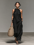 MONI | VESTIDO MAXI CON BOLSILLOS