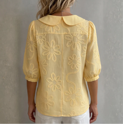 DEMI | BLUSA CON MOTIVOS FLORALES