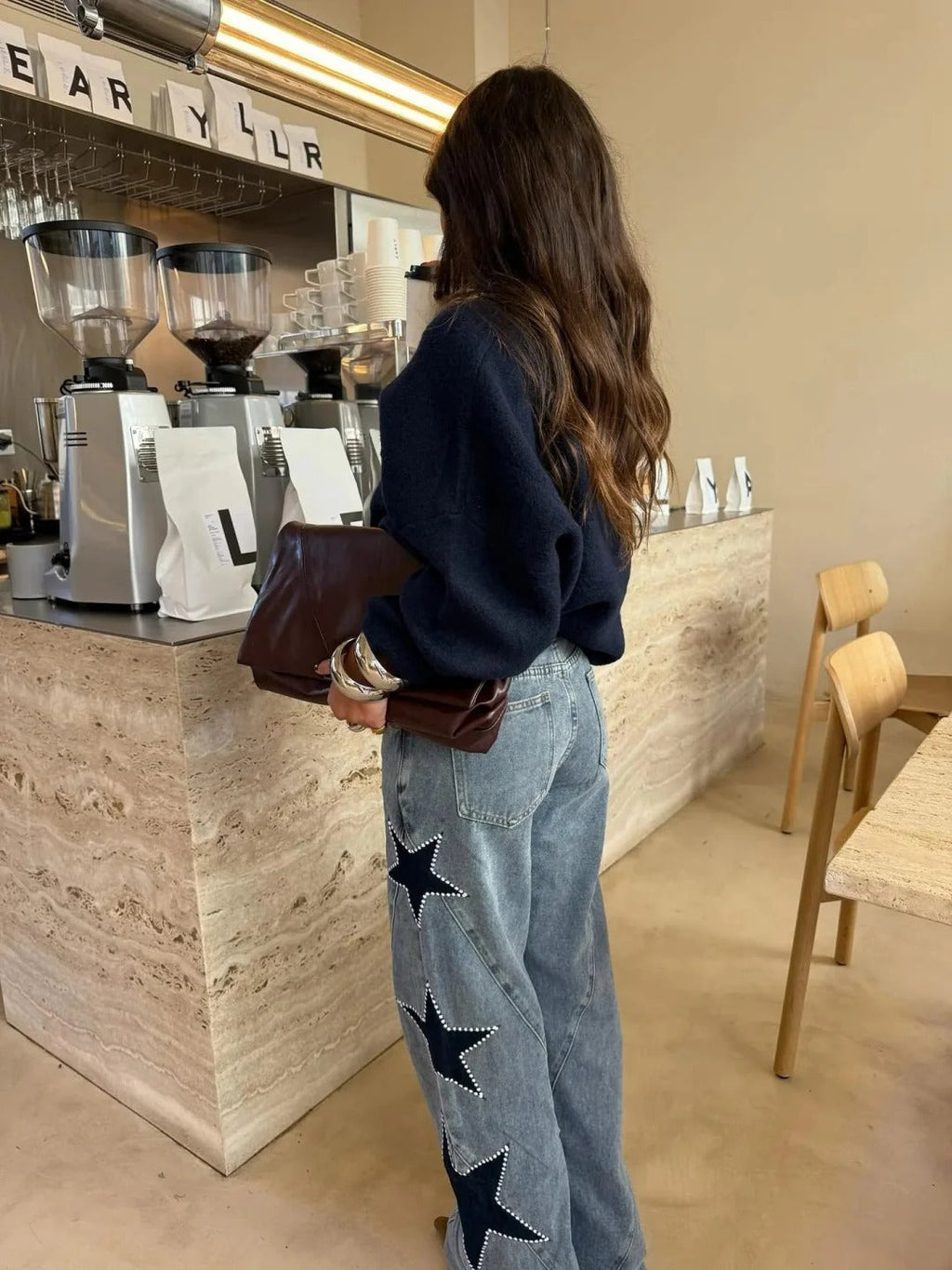 MELISA | JEANS CASUAL DE ESTRELLAS
