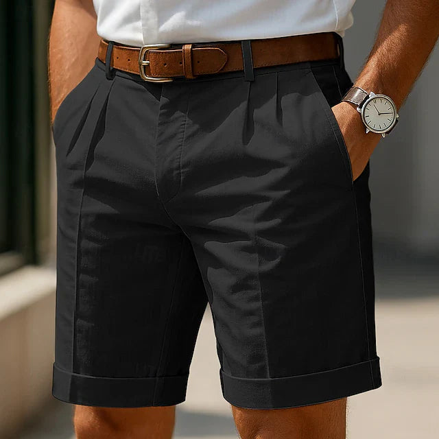 CAZEL | BERMUDAS TIPO CHINO PLISADAS DE VERANO