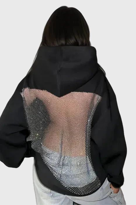 SUDADERA CRYSTAL MESH