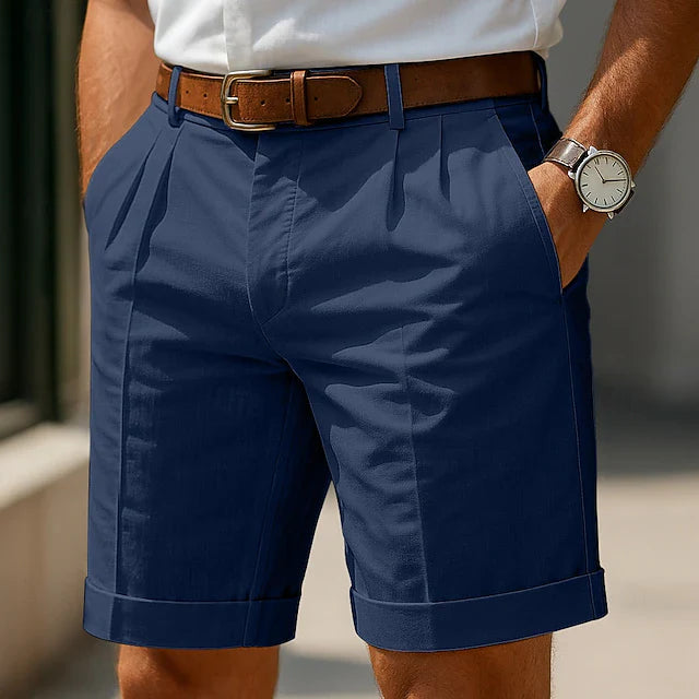 CAZEL | BERMUDAS TIPO CHINO PLISADAS DE VERANO